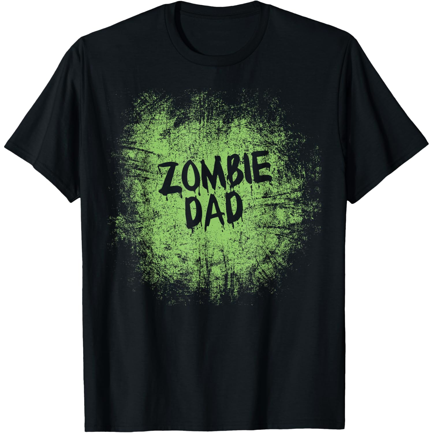 Zombie dad cool lazy halloween costume zombies family mens T-Shirt