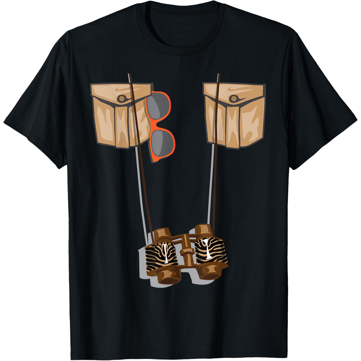 Zoo Keeper Halloween Costume DIY Jungle Safari Explorer Gift T-Shirt